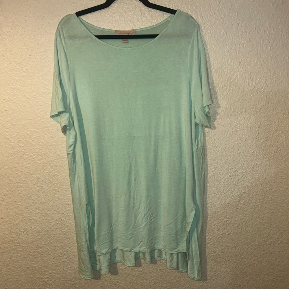 Philosophy Light Green Women's Tunic - Picture 1 of 2